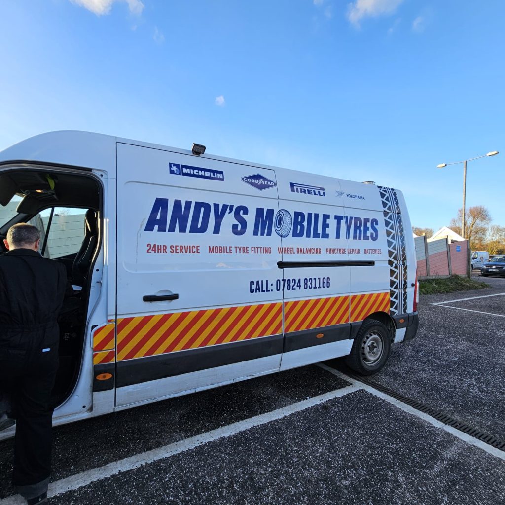 Andys Mobile Tyres Devon we come to you