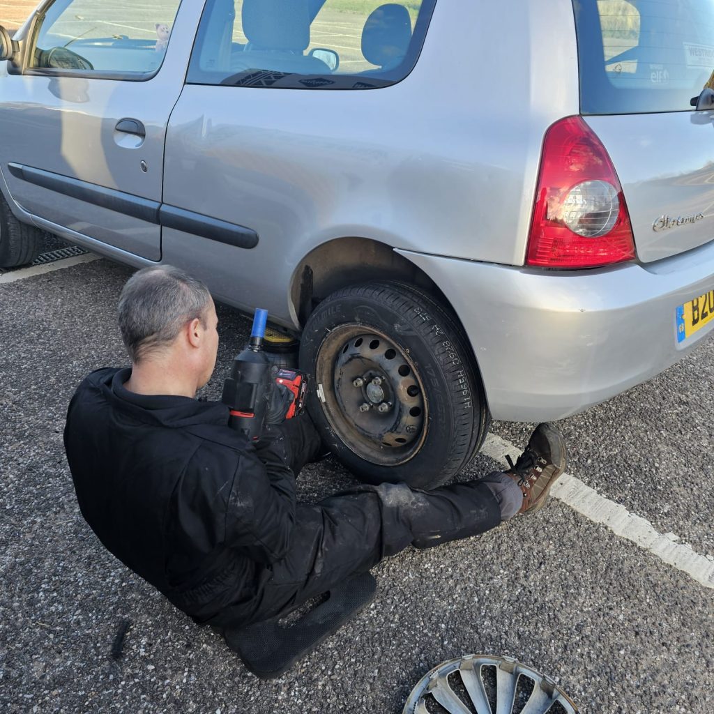 efficient tyre balancing on all tyres replaced